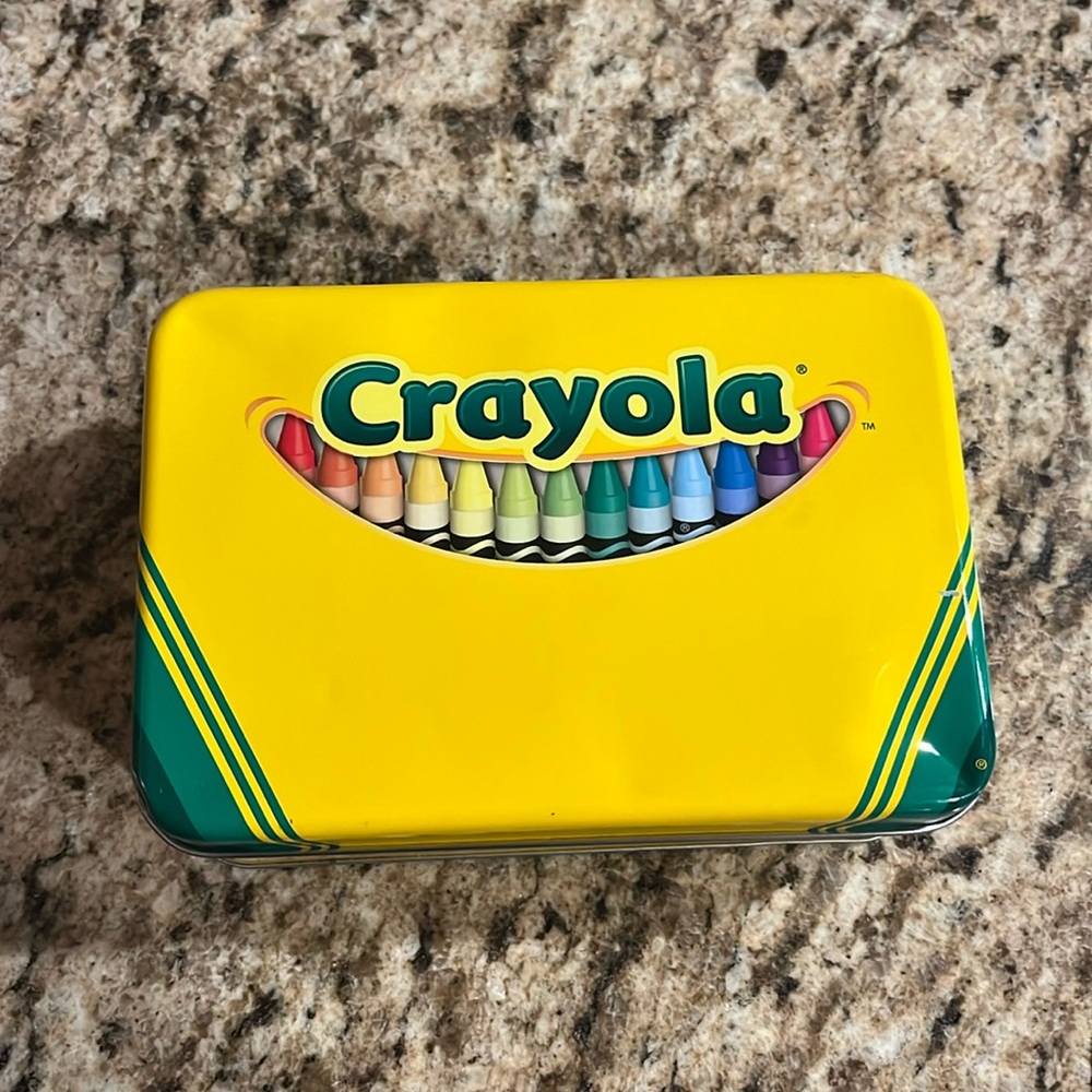 Crayola Crayon Tin